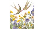 Wild Press postkort med fugle