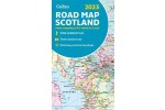 Collins Road Map Scotland 2025