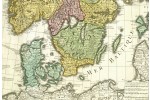 Danmark ved Østersøen med Skånelandene sidst i 1600-tallet