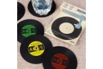 Vinyl LP silicone coasters