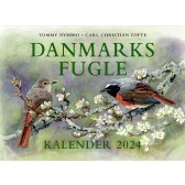 Danmarks fugle - kalender 2024 - udkommer 6 oktober 2023