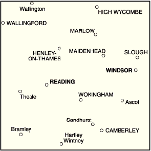 Reading, Windsor, Henley-on-Thames & Bracknell