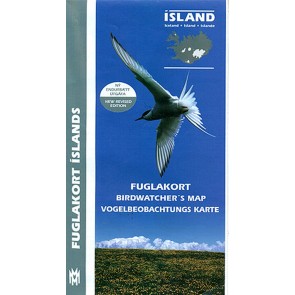 Iceland Birdwatchers' Map