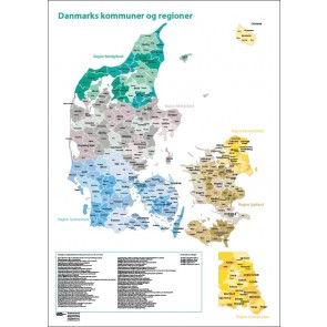 Danmark kommunekort digital