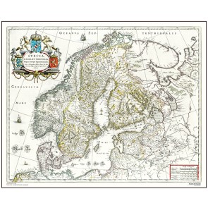 Skandinavien - år 1663