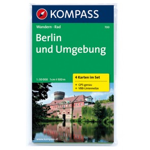 Berlin und Umgebung (4 kort)