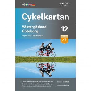 Västergötland/Göteborg Cykelkartan 