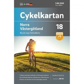 Norra Västergötland Cykelkartan 