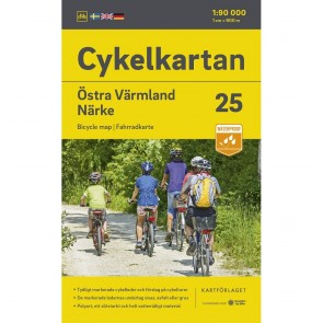 Östra Värmland/Närke Cykelkartan