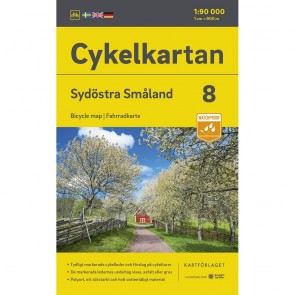 Sydöstra Småland Cykelkartan 