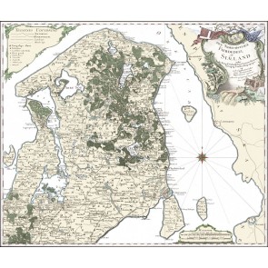 Den Nordøstlige del af Sjælland anno 1768