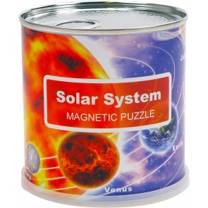 Solar system puzzle/Solsystemet puslespil magnet