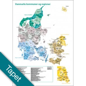 Danmarks kommuner og regioner Tapet