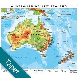 Australien & New Zealand  Tapet