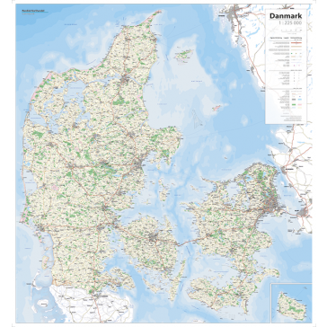 Danmark (vejkort)