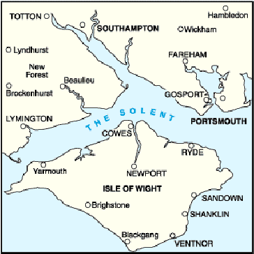 The Solent & Isle of Wight, Southhampton & Portsm