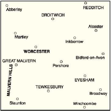 Worcester & The Malverns, Evesham & Tewkesbury