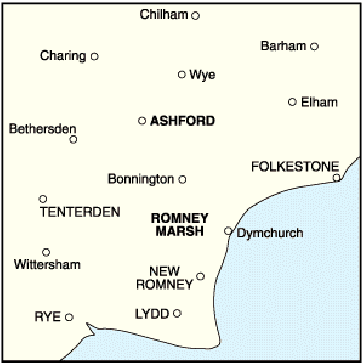 Ashford & Romney Marsh, Rye & Folkestone