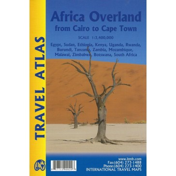 Travel Atlas Africa Overland: Cairo to Cape Town 