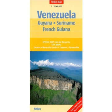 Venezuela, Guyana, Suriname, French Guiana