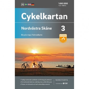 Nordvästra Skåne Cykelkartan