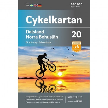 Dalsland/Norra Bohuslän Cykelkartan 