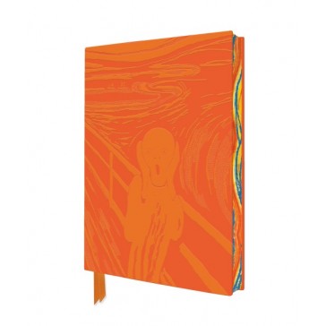 A flame tree notebook - Edvard Munch The Scream