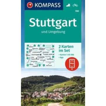 Stuttgart und Umgebung (2 kort) 