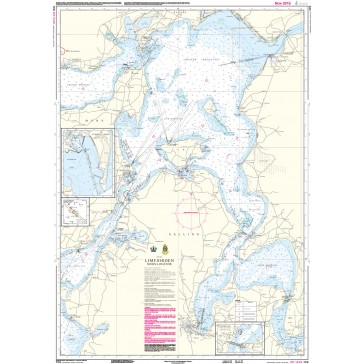 109 Limfjorden. Mors - Løgstør (kortmål 65 x 91 cm)