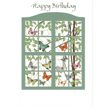 Happy birthday grønt vindue
