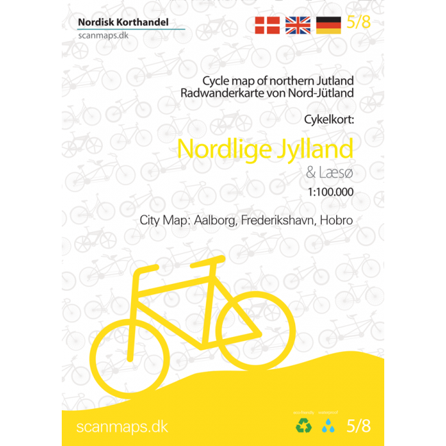 Nordlige Cykelkort - - Nordisk Korthandel - Nordisk Korthandel