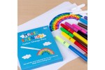 Magic Rainbow colour change pens