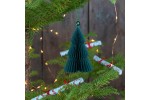 Julepynt til ophæng - grønt juletræ