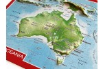 Relief postkort Australien-Oceanien