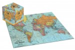 Puzzle world 100 pieces Jigsaw in cube