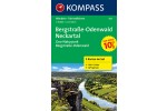 Bergstrasse, Odenwald, Neckartal (2 kort) m/ Aktiv Guide