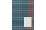 VITA Softcover Notebook - Medium, Dark blue grid