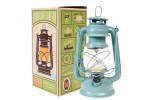 LED hurricane lantern - Light Blue