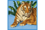 Postkort med tiger 