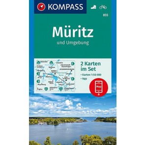 Müritz und Umgebung  (2 kort)