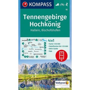 Tennengebirge, Hochkönig, Hallein, Bischofshofen