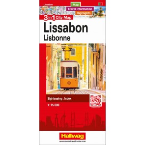 Lissabon 3 in 1 City Map