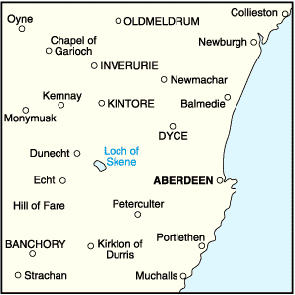 Aberdeen, Inverurie & Pitmedden