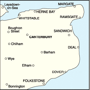 Canterbury & East Kent, Dover & Margate