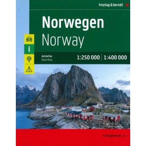 Norway Road Atlas - Ny udgave juni 2024