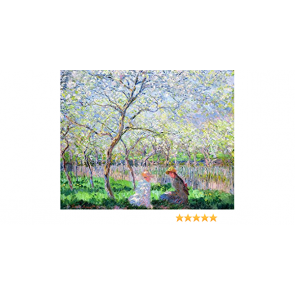 Claude Monet postkort - Springtime