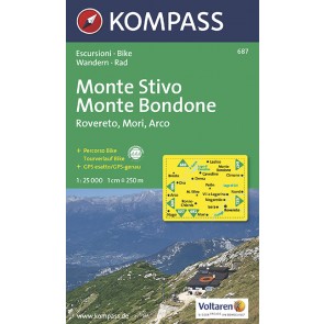 Monte Stivo, Monte Bondone, Rovereto, Mori, Arco