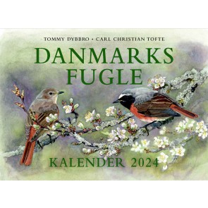 Danmarks fugle - kalender 2024