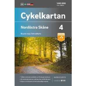 Nordöstra Skåne Cykelkartan