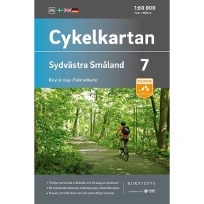 Sydvästra Småland Cykelkartan 